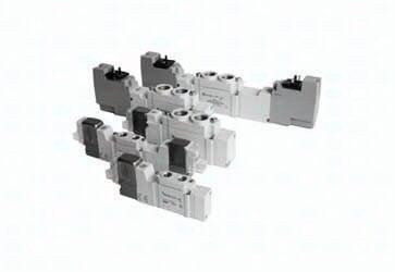 Elektrozawór płytowy 5/3 w poł. środkowym odpowietrzony SY5420-5YO-C6-Q, SMC