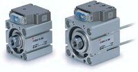 Siłownik kompaktowy z zaworem sterującym CVQB63-30-5MOU SMC