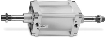 Siłownik ISO 15552, podwójnego działania, śr.=200, skok=200 (41M6P200A0200) seria 41 - Camozzi