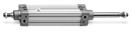 Siłownik ISO15552 z tuleją profilową 62M6P080A2000, seria 62, Camozzi