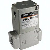 Zawór 2/2 do procesów technologicznych (elektryczny), do sterowania przepływem (VNB114AS-F10A-5D-Q), seria VNB - SMC
