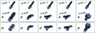 Łącznik wtykowy NPT 3/8-10 gw. zew.