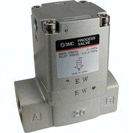 Zawór 2/2 do procesów technologicznych (pneumatyczny), do powietrza (VNA603A-40A), seria VNA - SMC