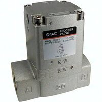 Zawór 2/2 do procesów technologicznych (pneumatyczny), do powietrza (VNA603C-F40A), seria VNA - SMC