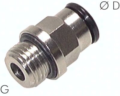 Złączka prosta wtykowa M7-4 metalowa
