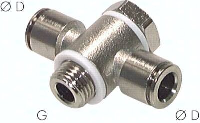 Trójnik T Banjo wtykowy G3/8-12 metalowy (+150°C)