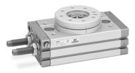 Series QR Rotary actuators with rack and pinion system