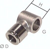 Korpus złączki wtykowej Banjo G1/8-8 (+150°C)