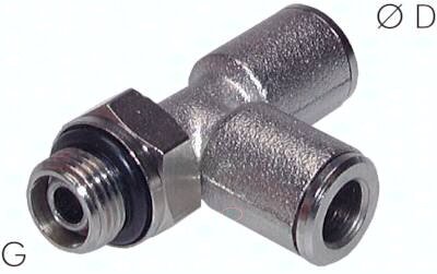 Zlacze wtykowe LE G 1/4"-8mm, Typoszereg CV