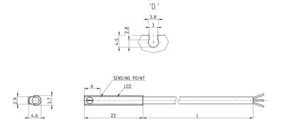 Czujnik położenia magnetyczny CSD-D-334-5, seria CST-CSV-CSH, CSB-CSC-CSD - Camozzi