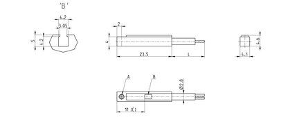 Czujnik położenia magnetyczny CSB-D-220, seria CST-CSV-CSH, CSB-CSC-CSD - Camozzi