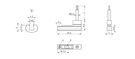Czujnik położenia magnetyczny CSB-H-220, seria CST-CSV-CSH, CSB-CSC-CSD - Camozzi