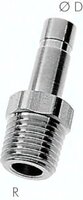 Łącznik wtykowy NPT 1/8-8 stal nierdzewna