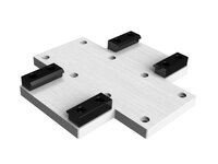 Płyta łącząca X do jednostek liniowych XY-S80-P65, seria 5E, Camozzi