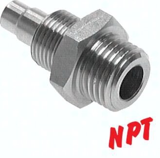 Korpus złączki prostej skręcanej NPT 1/8-8x6 stal nierdzewna