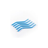 Rura aluminiowa zagięta niebieska S-bend L=0,5m D20 - AIRnet