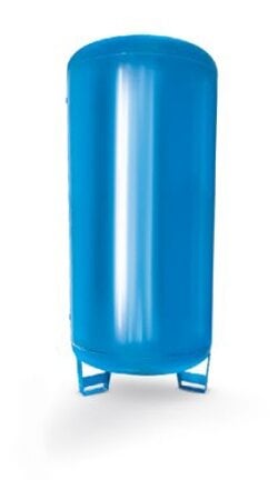 Zbiornik ciśnieniowy pionowy 10000 litrów, 8 bar, niebieski - CSC Baglioni