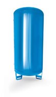 Zbiornik pionowy V=5000, 8 bar, niebieski