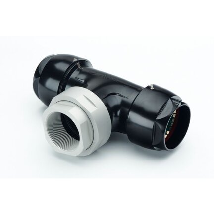 Trójnik redukcyjny aluminium 2-1/2" D80 - AIRnet
