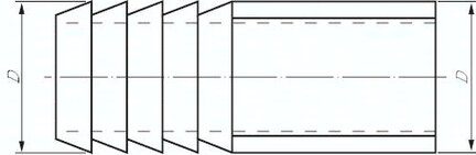 Sztucer do wspawania 17,2 (3/8”) stal nierdzewna