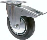 Rolka urzadzenia transportowego, 140mm, Krazek kierujacy z ustalaczem calkowitym