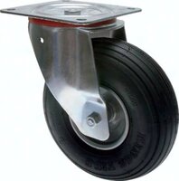 Rolka z %potrójnym ogumieniem Krazek kierujacy, 400mm