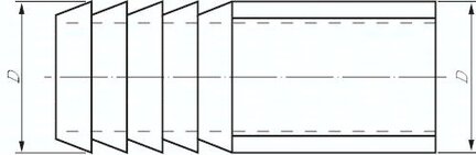 Sztucer do wspawania 60,3 (2”) stal nierdzewna