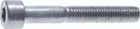 Sruba cylindryczna DIN 912, M 6x45, Stal czarna 12.9