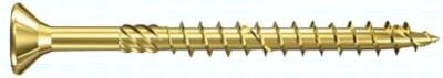 Sruba z lbem wpuszczanym, TORX, 5,0x60, Stal ocynkowana, chromianowana na zólto