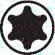 Sruba z lbem wpuszczanym, TORX, 5,0x100, Stal ocynkowana, chromianowana na zólto