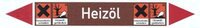 Oznaczenia przewodów rurowych, 5-kr, 15 x 100, Olej opalowy (Xn, N)