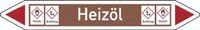 Oznaczenia przewodów rurowych, 5-kr, 26 x 187, Olej opalowy (niebezpieczenstwo G