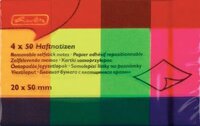 herlitz informacja o odpowiedzialnosci, 20 x 50mm, 6x (4 x 50 arkuszy), zólty, r