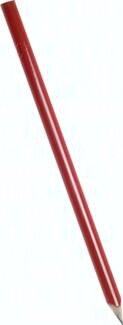 Olówek stolarski, 240 mm, twardosc HB (czerwony)