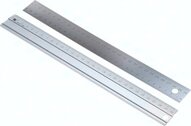 30 cm Linijka aluminiowa z gumowanym tylem