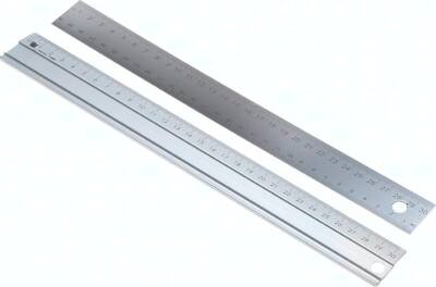 50 cm Linijka aluminiowa z gumowanym tylem