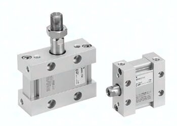 Siłownik kompaktowy z owalnym tłokiem , śr. tłoka=25, skok=10 (MUB25-10SZ) seria MDUB - SMC