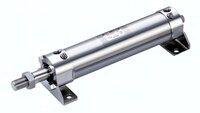 Siłownik ze stali nierdzewnej z uchem, amortyzacją i magnesem CDG5EA40SV-200 SMC
