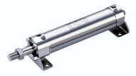 Siłownik ze stali nierdzewnej z uchem, amortyzacją i magnesem CDG5EA32TFSV-450 SMC