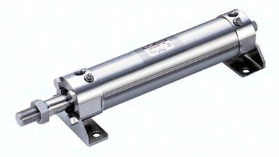 Siłownik ze stali nierdzewnej z uchem, amortyzacją i magnesem CDG5EA32TFSR-300 SMC