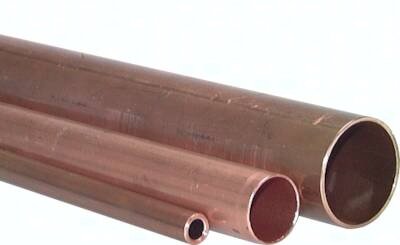 Rura miedziana 10x1,0 R290 w sztangach twarda/półtwarda