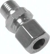 Złączka prosta hydrauliczna 14 S G3/8 stal nierdzewna