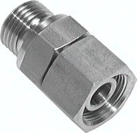 Przyłączka prosta hydrauliczna 28 L-G1 stal nierdzewna