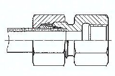 Złączka prosta hydrauliczna 12S M18x1,5 stal nierdzewna