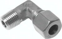 Przyłączka hydrauliczna kątowa 12 L M16x1,5 stal nierdzewna