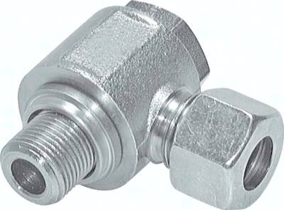 Złączka hydrauliczna kątowa 6 L G1/8