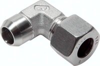 Złączka hydrauliczna kątowa do wspawania 38 S stal nierdzewna