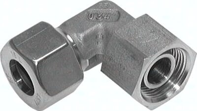 Złączka hydrauliczna kątowa 20 S 1 stal nierdzewna (NC)