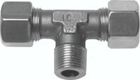 Trójnik hydrauliczny gw. zew. 6 S R1/4 stal nierdzewna (NC)