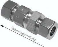Zawór zwrotny hydrauliczny 16 S stal nierdzewna (NC)